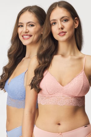 2PACK bralettes Simply Lace