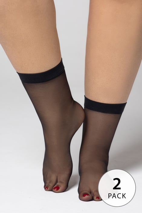 2 PACK najlonske nogavice Plus Size 20 DEN 2 PACK najlonske nogavice Plus Size 20 DEN