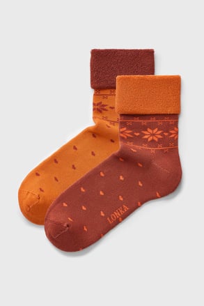 2 PACK hrejivých ponožiek Frotana 2 PACK hrejivých ponožiek Frotana