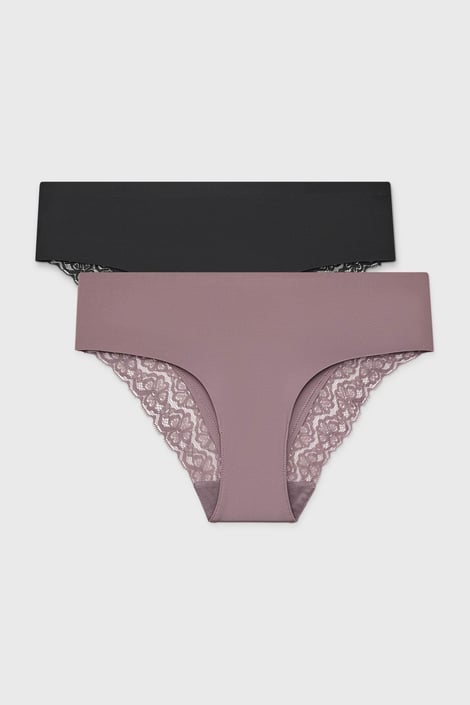 2PACK Majtki hipstery Simple Lace