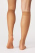 2er-PACK Damen-Nylon-Kniestrümpfe 17 DEN 2PLadyknee17_pon_14
