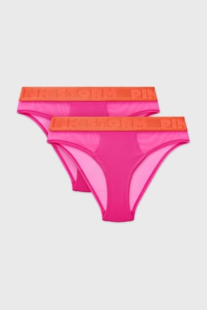 2PACK chilot clasic PINK STORM Fizzy cu talie înaltă