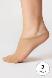 2PACK pantyvoetjes 20 DEN