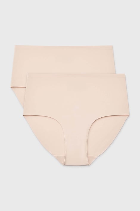 2PACK Klasické kalhotky Simple se zvýšeným pasem