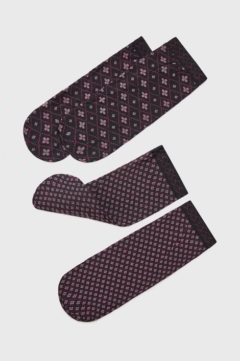 2PACK șosete OROBLÚ Twins The Pattern înalte 50 DEN