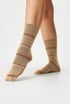 2PACK Ponožky OROBLÚ Twins Plain and Stripes vysoké 2PVOBC68285_pon_07
