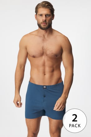 2 PACK pantaloni scurți Zeke albaștri