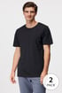 2 ШТ чорних футболок bugatti O-neck 2P_50152_930_tri_08