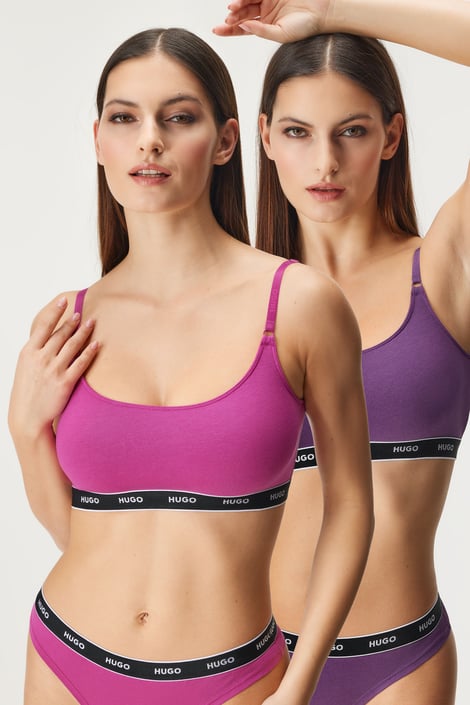 2PACK HUGO Twin Bralette melltartó 2PACK HUGO Twin Bralette melltartó