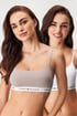 2PACK Podprsenka Tommy Hilfiger Ess Cotton Bralette 2P_UW0UW05528_14