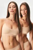 2PACK Podprsenka Flexi Cleo Bralette bezešvá