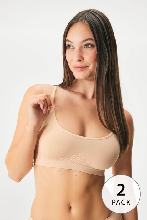2PACK Podprsenka Flexi Cleo Bralette bezšvová 2PACK Podprsenka Flexi Cleo Bralette bezšvová