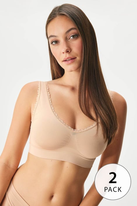 2PACK Nepodložen brezšivni modrček Flexi Zoe 2PACK Nepodložen brezšivni modrček Flexi Zoe