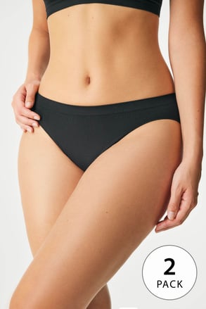 2PACK Chilot clasic Flexi fără cusături 2PACK Chilot clasic Flexi fără cusături
