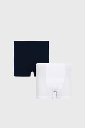 2 PACK fantovske modro-bele boksarice Basic 2 PACK fantovske modro-bele boksarice Basic