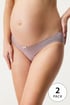 2PACK Klasyczne majtki ciążowe Sandra 2Pmd130669_fm1_kal_05 - pudrowy