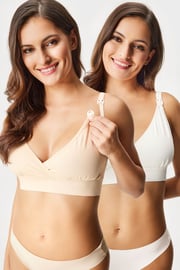 2PACK Biustonosz do karmienia Amora II