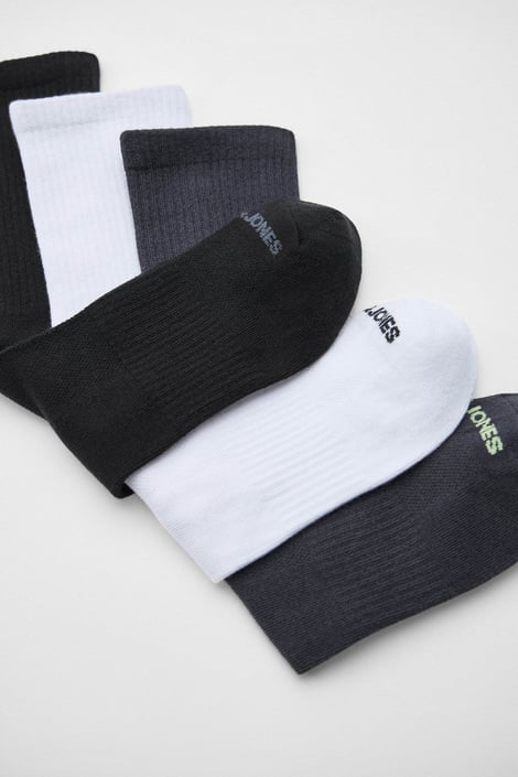 3PACK Ανδρικές αθλητικές κάλτσες JACK AND JONES JACElvis ψηλές
