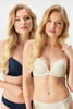 2PACK Podprsenka Sonia Push-Up Plunge