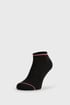 2 PACK černých ponožek Tommy Hilfiger Iconic Sneaker 2p10001093blk_pon_03