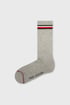 2 PACK vysokých ponožiek Tommy Hilfiger Iconic Original 2p10001096org_pon_02