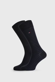2 darab kék Tommy Hilfiger kis csíkos zokni egy csomagban