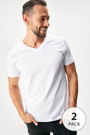 2PACK Bavlnené tričko JACK AND JONES JacBasic Crew II 2PACK Bavlnené tričko JACK AND JONES JacBasic Crew II