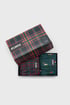 2PACK Bavlnené trenírky Check 2p2GMB013_tre_02