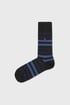 2er-PACK dunkelblaue Socken Tommy Hilfiger Duo Stripe 2p47200101nav_pon_09