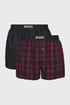 2PACK Trenýrky BOSS Shorts EW II 2p50496091_tre_09 - černočervená