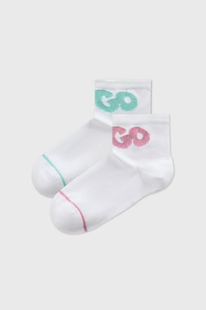 2er-PACK Socken HUGO Lurex knöchelhoch