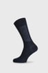 2 PACK tmavo modrých ponožiek Tommy Hilfiger Logo Block 2p701218377nav_pon_05