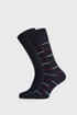 2er-PACK dunkelblaue Socken Tommy Hilfiger Stripe 2p701218382nav_pon_02