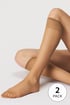 2PACK Nylonowe podkolanówki Marea 15 DEN 2pATXMarea15_pon_04