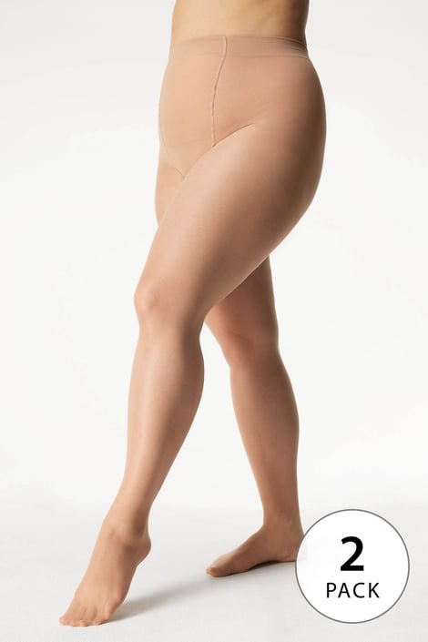 2PACK Rajstopy Molly Plus Size 20 DEN 2PACK Rajstopy Molly Plus Size 20 DEN