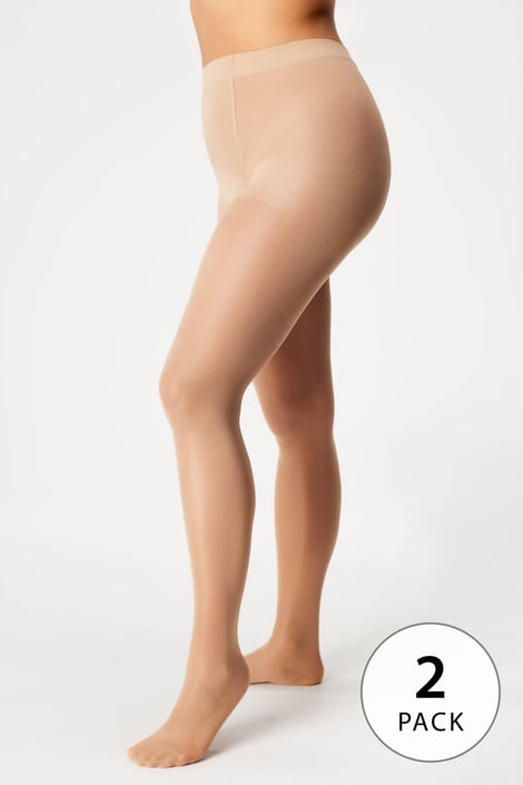 2PACK Pančuchové nohavičky Molly Plus Size 40 DEN 2PACK Pančuchové nohavičky Molly Plus Size 40 DEN