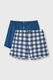 2PACK Boxer larghi in cotone MEN-A Horatzius