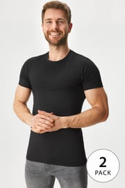 2PACK Tricou din bumbac pentru bărbați MEN-A Oscar