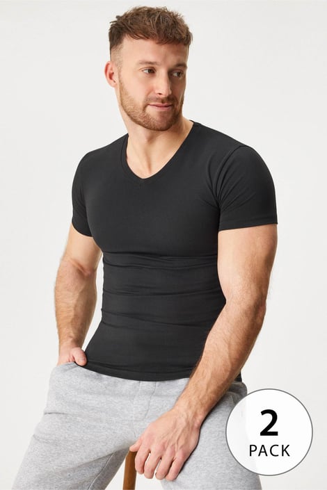 2er-PACK Baumwoll-T-Shirt MEN-A Oscar II