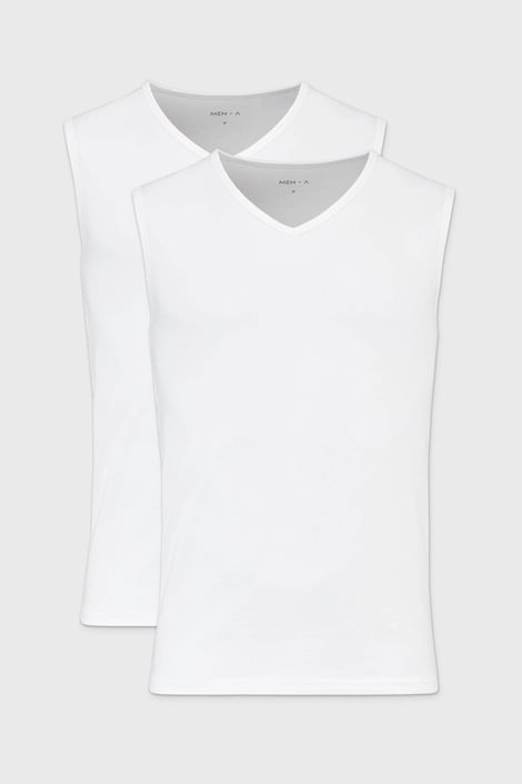 2PACK Pánský bavlněný nátělník MEN-A Oto II