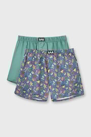 2PACK Boxer larghi in cotone Sweet Christmas