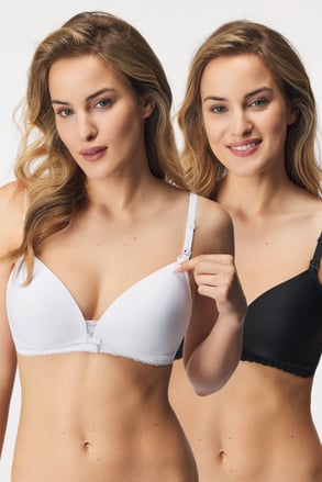 2PACK Sutien alăptare May Eco întărit, fără balene II