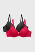 2PACK Podprsenka Sonia Push-Up Plunge 2pD17256LA052_02