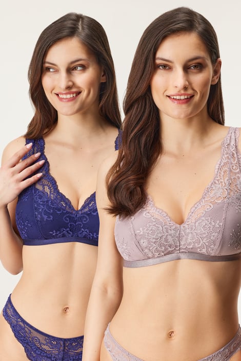 2 PACK Podprsenka Amaya s vyberateľnými vypchávkami Bralette 2 PACK Podprsenka Amaya s vyberateľnými vypchávkami Bralette