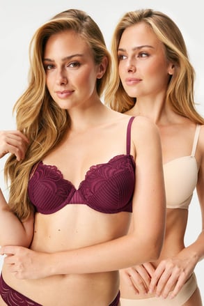 2PACK сутиени Emersyn подплатени