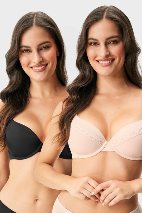 2PACK bh's Jana voorgevormd 2PACK bh's Jana voorgevormd