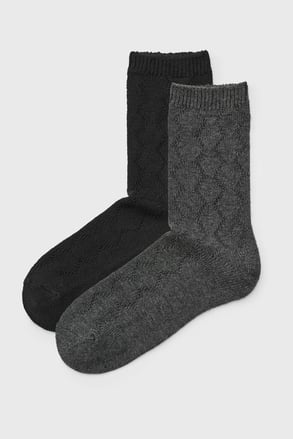 2PACK șosete Kami înalte cu adaos de cașmir 2PACK șosete Kami înalte cu adaos de cașmir