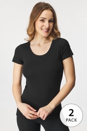 2 PACK Kate bambusz női póló