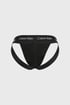 2PACK Jockstrap Calvin Klein Cotton stretch 2pNB1354A_jock_04 - črna