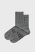 2PACK Sportovní vlněné ponožky Powrix 2pPowrix_pon_03 - světlešedá